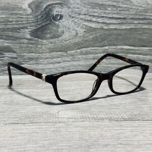 Merona Eyeglass Frames M7‎ 2009B 49-17-135 Brown Tortoise Full Rim Rectangular
